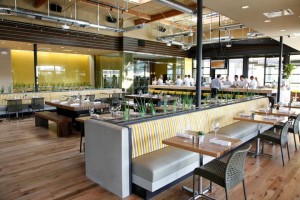 Seating area at True Foods