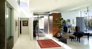 Entryway at Pinccinati-Kirch Residence