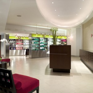 Retail space at Red Door Spa in Fort Lauderdale